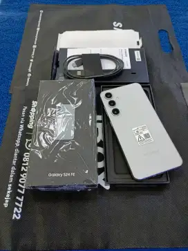 Samsung Galaxy S24 FE 8-256gb Baru pake 1 Minggu msh kyk baru SEIN