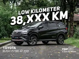 FREE SMART TV TOYOTA RUSH 1.5 S TRD AT MATIC 2021 HITAM