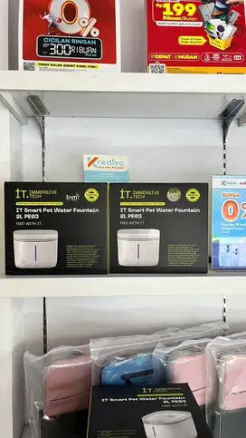 SMART PET WATER FOUNTAIN 2L PE 03 casbck 900rb