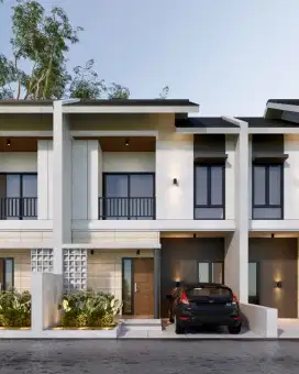 Rumah mewah murah di semarang timur tengah kota jalan lebar