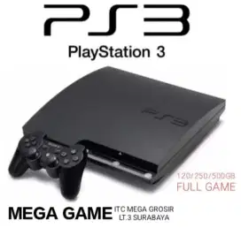 PS3 SLIM 120/250/500GB FULL GAME