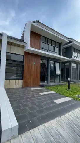 Rumah Hadap Utara 15 Mnt ke Stasiun Cisauk SHM Siap KPR J-34751