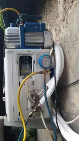 Jasa pasang AC, seeviskulkas, mesin cuci, pompa air, dll