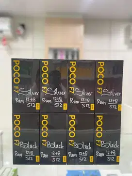 Promo Baru...Xiaomi Poco F7 5G 12/512 Grs Resmi (Black,White,Silver)