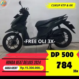 DP 500RIBU HONDA BEAT DELUXE 2024 ANGSURAN SANGAT RINGAN BERGARANSI