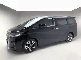 TOYOTA ALPHARD G 2023 BLACK ON BEIGE