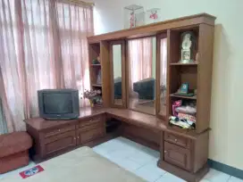 Meja rias kayu jati