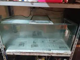 Aquarium bekas ukuran 100 cm