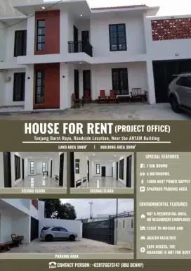 House for Rent (Project Office)