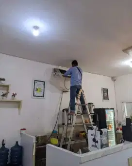 Jasa pasang AC, seeviskulkas, mesin cuci, pompa air, dll