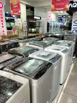 Mesin cuci 1 tabung Bisa cash/kredit