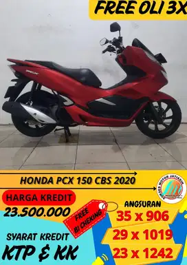 HONDA PCX 150 CBS 2020 BIS CASH DAN KREDIT