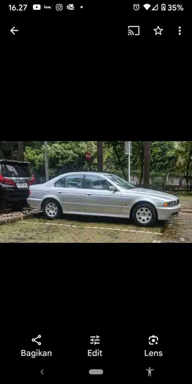 BMW 520i 2002 Bensin A/T 520i Sliver