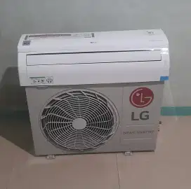 Jual ac LG inverter 1 pk R410 mulus ori ful
