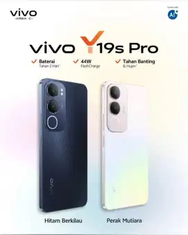 PROMO NEW VIVO Y19S PRO SERIES, HP TAHAN BANTING & AIR HUJAN