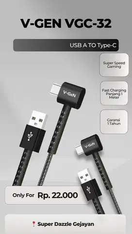 V-GEN VGC-32 USB A TO TYPE-C