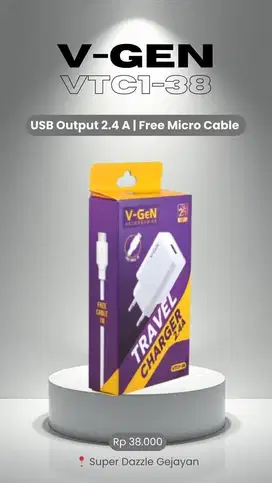 V-GEN VTC1-38 Charger Micro