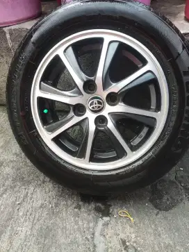 VELG OEM CALYA R14 + BAN BS TECHNO