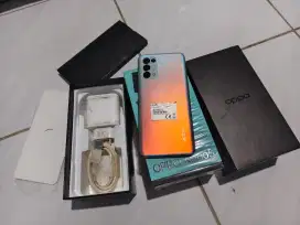 Oppo reno 5 ram 8/128 gb second fullset ori