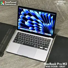 MACBOOK PRO M2 13” CHIP M2 8GB/512GB GRAY BH 98%