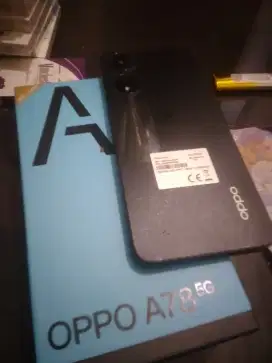 Oppo a78 5g 8/128 fullset original