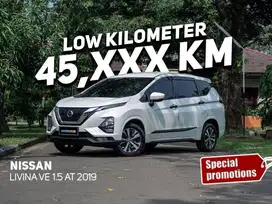 Livina VE AT 2019 Putih | KM 45rb | Pajak Panjang | Harga Nego
