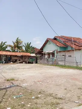 Tanah luas pinggir jalan cor MILIK PRIBADI SHM
