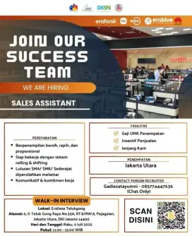 loker sales handphone