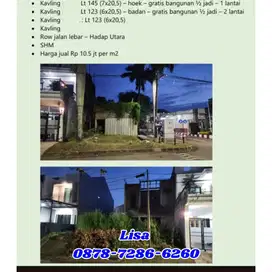ROW JALAN LEBAR BANGET HADAP UTARA PREMIUM KAVLING REGENCY MELATI MAS