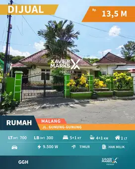 Butuh Cepat Laku Jual Rumah Terawat Oro-Oro Dowo Klojen Malang