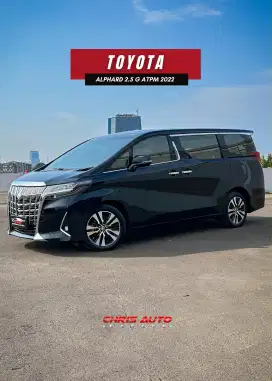 TOYOTA ALPHARD 2.5 G ATPM 2022