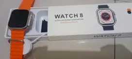 Smart Watch 8 Bekas Mulus + Charger & Box