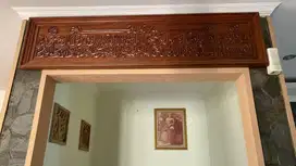 Kaligrafi Arab Kayu Jati