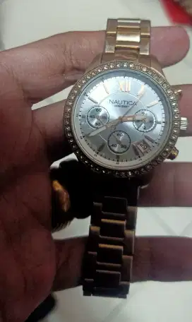 Jam Tangan Nautica chrono ladies