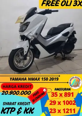 YAMAHA NMAX 150 2019 bisa cash dan kredit