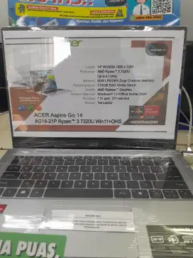 JUAL LAPTOP ACER AG14-21P-R499 / ASUS / HP / LENOVO / ADVAN