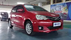 TDP Rendah Toyota Etios Valco 1.2 G Bensin-MT 2014 Biru CFOIB