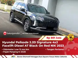 [ LOW KM ] Hyundai Palisade 2.2D Signature Diesel AT Black 2023/2024