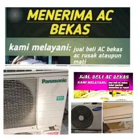 Terima ac bekas rusak