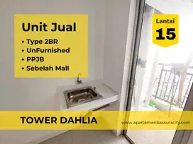 Jual Cepat 2BR tower Dahlia apartemen Bassura City kosongan