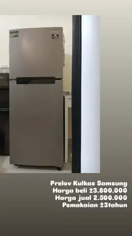 Prelov Kulkas 2 Pintu Samsung