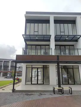 Disewakan Ruko Hook 2 Muka di Hampton Walk Gading Serpong