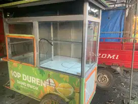 Jual gerobak jualan, ada roda
