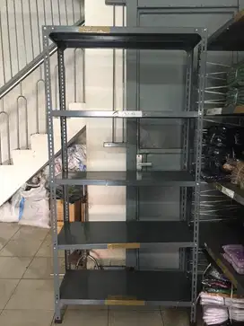 Rak Jualan Baju 5 susun kerangka besi