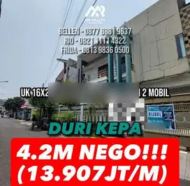 Dijual Rumah Bangunan Lama Di Duri Kepa 3 Lantai Jakarta Barat