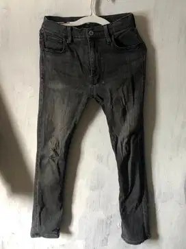 Celana jeans abu
