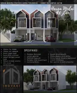 CONDET JAKARTA TIMUR DE'HOZ NEW CLUSTER TOTAL 6 UNIT 900 JT-AN 303B