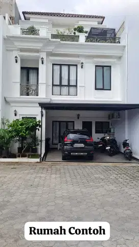 Dijual Rumah Town House di Rawamangun Jakarta Timur