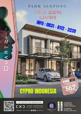 RUMAH PILIHAN EXCLUSIVE QUARTZ LIVIN PARK SERPONG LEGOK TANGERANG