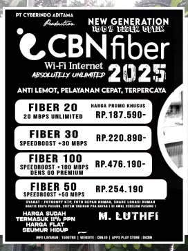 Jasa Pasang Wifi CBN Fiberstar Cepat Dan Murah Area Bekasi